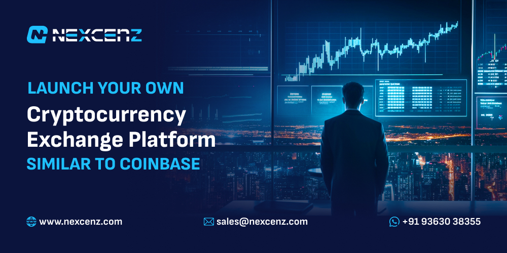Launch your own cryptocurrency exchange platform similar to coinbase