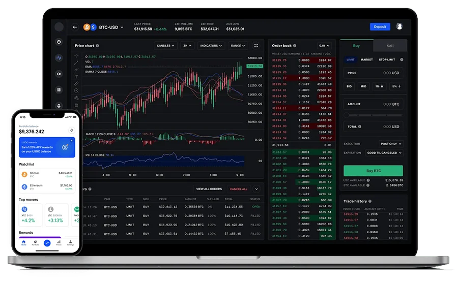 Coinbase Clone Script App Development